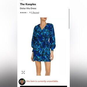 The kooples Dolce vita dress size 3